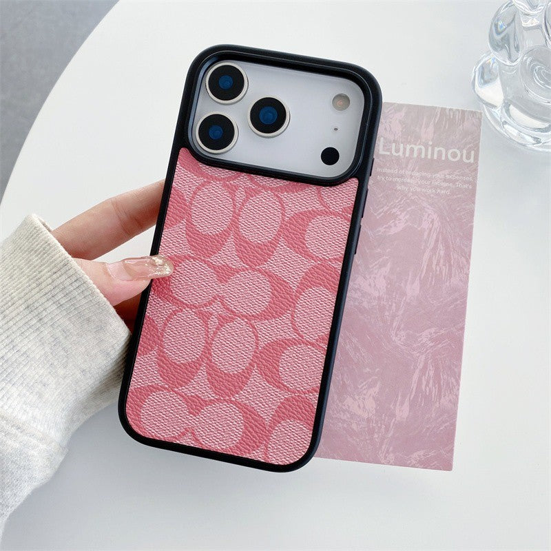 Signature Texture Protective iPhone Case
