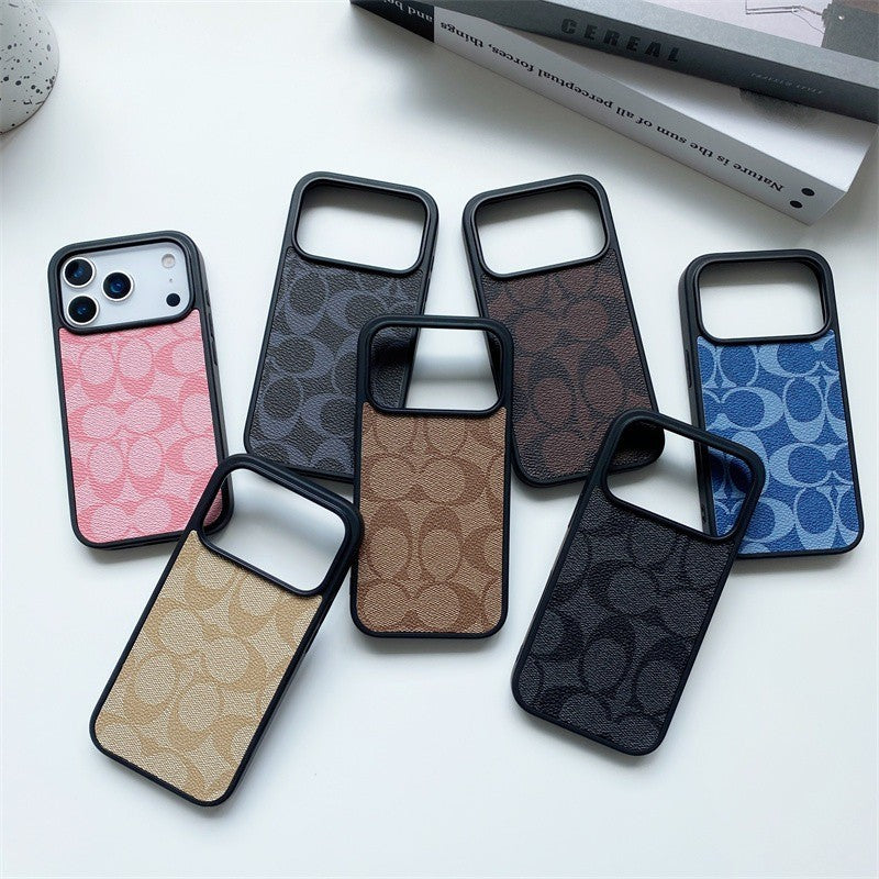 Signature Texture Protective iPhone Case
