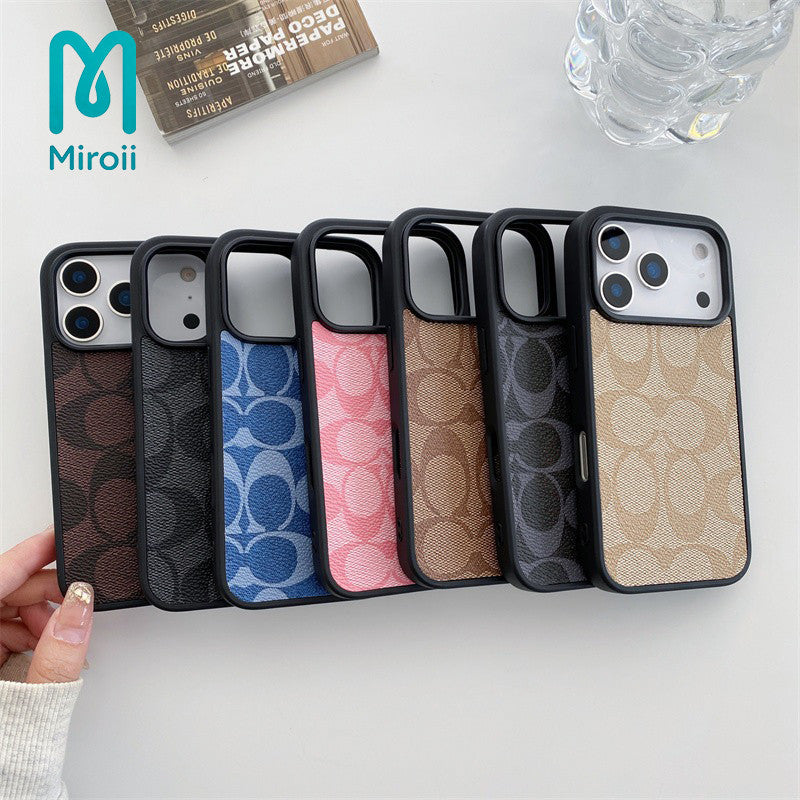 Signature Texture Protective iPhone Case